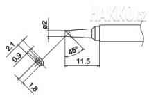 Pájecí hrot T17-BCM2