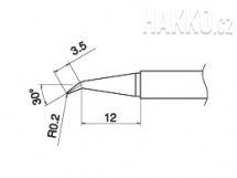 Pájecí hrot T17-J02