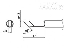 Pájecí hrot T17-KF