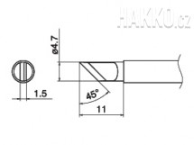 Pájecí hroty T17-KR