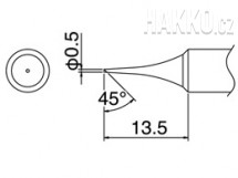 Pájecí hroty T18-C05