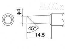 Pájecí hrot T18-CF4