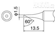 Pájecí hroty T18-CF15