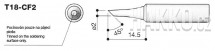 Pájecí hrot T18-CF2