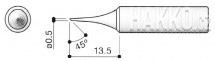 Pájecí hroty T18-C05