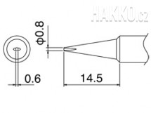 Pájecí hrot T18-D08