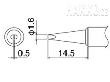 Pájecí hrot T18-D16