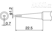 Pájecí hrot T18-DL12