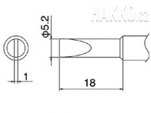 Pájecí hrot T18-S3