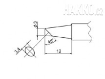 Pájecí hrot T20-BC3