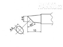 Pájecí hrot T20-BC4