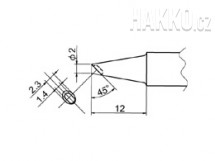 Pájecí hrot T20-BCM2