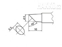 Pájecí hrot T20-C5