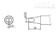 Pájecí hrot T20-D32