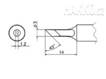 Pájecí hrot T20-KU