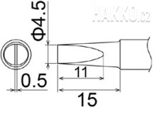 Pájecí hrot T22-D45