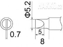 Pájecí hroty T22-D52