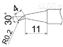 Pájecí hrot T22-J02