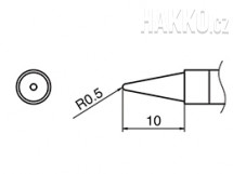 Pájecí hrot HAKKO T36-B2/0.5B