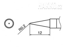 Pájecí hrot HAKKO T36-BL/BL