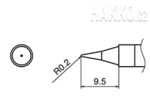 Pájecí hrot HAKKO T36-I/I