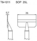  - Odpájecí hrot T8-1011, SOP 25L