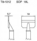  - Odpájecí hrot T8-1012, SOP 18L