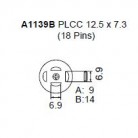 Hakko - Tryska A1139B-PLCC 12.5x7.3 mm