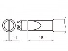 Hakko - Pájecí hrot HAKKO T19-D65