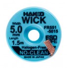 Odpájecí lanko HAKKO WICK FR551-5015-E, 5,0mmx1,5m