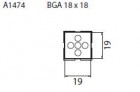 Hakko - Tryska A1471-BGA 12x12 mm