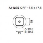 Hakko - Tryska  A1127B-QFP 17. 5x17.5 mm