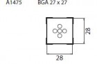  - Tryska A1472-BGA 13x13 mm