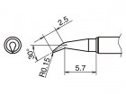 Pájecí hroty HAKKO T52-J015, 2ks/bal