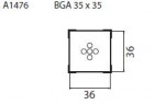 Hakko - Tryska A1473-BGA 15x15 mm