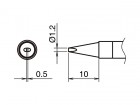 Hakko - Pájecí hrot HAKKO T39-D12