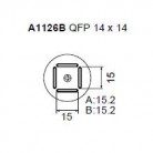 Hakko - Tryska A1126B-QFP 14x14 mm