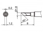 Pájecí hroty HAKKO T52-K, 2ks/bal