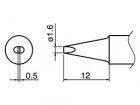 Hakko - Pájecí hrot HAKKO T33-SSD16, Slim Type