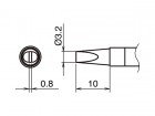  - Pájecí hrot HAKKO T39-D32