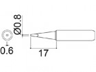 Hakko - Pájecí hrot 900M-T-0,8D