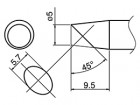 Spájkovací hrot HAKKO T33-SSBC5, Slim Type