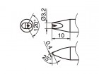 Hakko - Pájecí hrot HAKKO T53-DR32