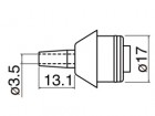 Náhradní, teflonový hrot k ruční odsávačce DS01P zn Hakko