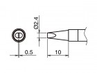  - Pájecí hrot HAKKO T39-D24