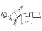 Pájecí hroty HAKKO T52-J005, 2ks/bal