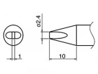 Hakko - Pájecí hrot HAKKO T33-SSD24, Slim Type