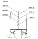 Čepele pro odizolovací nástroj, AWG 18-28, G4-1602