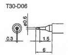  - Pájecí hrot T30-D06