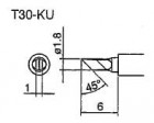 Hakko - Pájecí hrot T30-KU